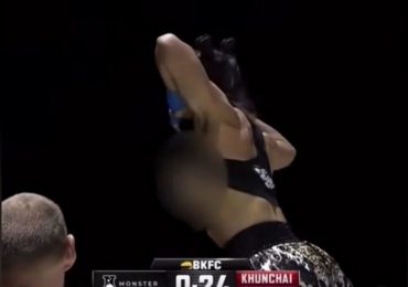 Fighter who flashed breasts in celebration makes OnlyFans boast